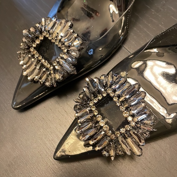 NWOT GOOD AMERICAN CINDER-F*CKING-RELLA PUMP - Picture 2 of 8